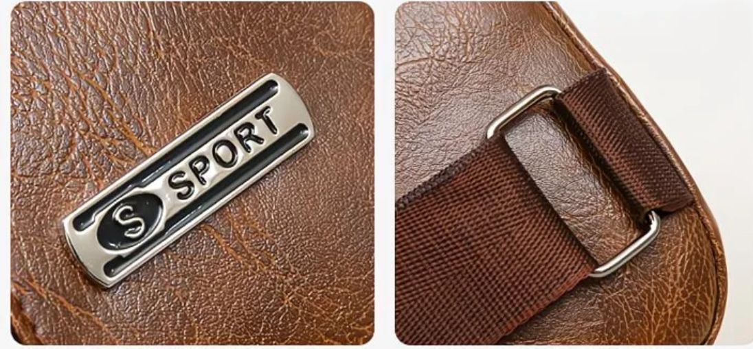 Sport Leather Chest Bag