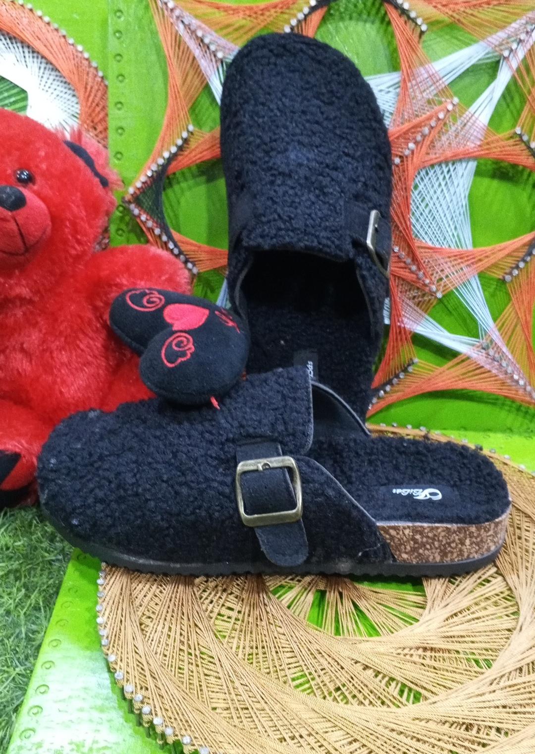 Shearling Clog Slippers